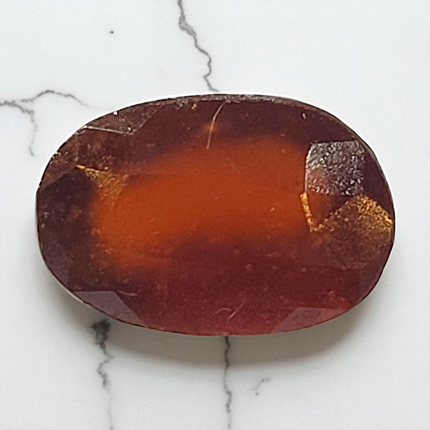 Hessonite Garnet (Gomed) – 4.15 Carat