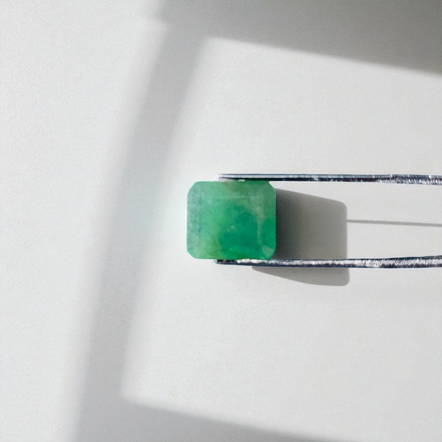 Natural Emerald (Panna) – 3.9 Carat | Square Cut