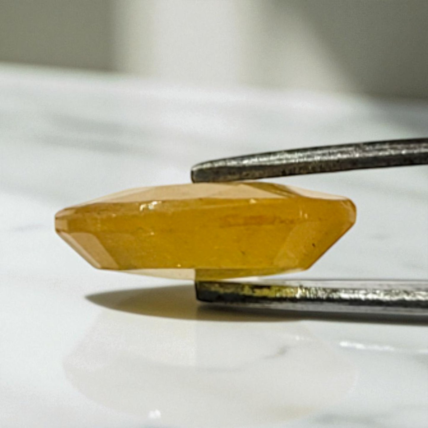 Natural Yellow Sapphire (Pukhraj) – 3.75 Carat | Oval Cut