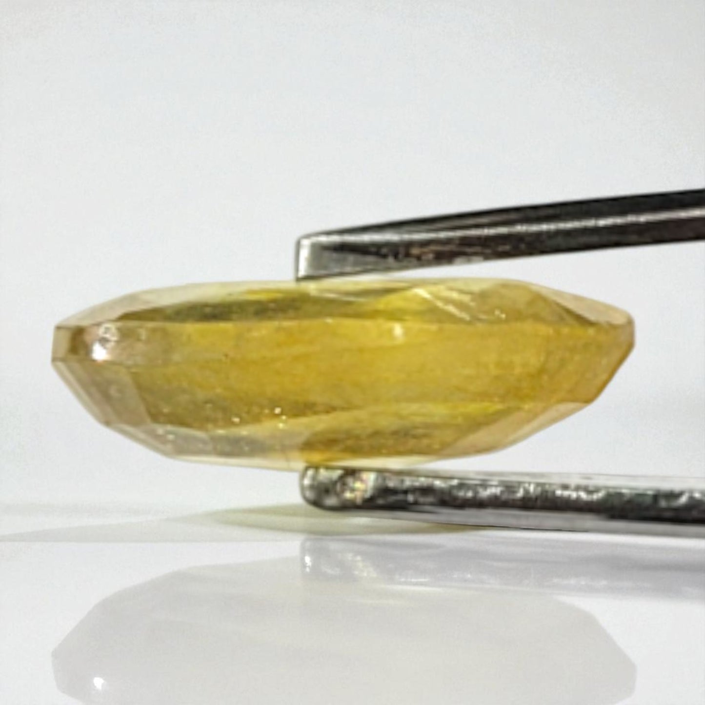 Natural Yellow Sapphire (Pukhraj) – 3.00 Carat | Oval Cut