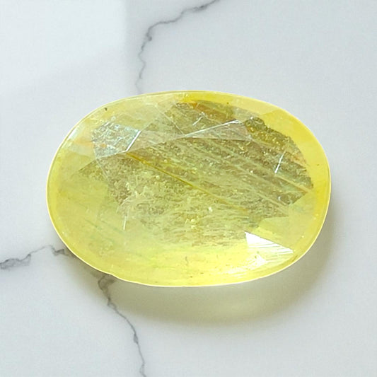 Yellow Sapphire (Pukhraj) – 3.65 Carat
