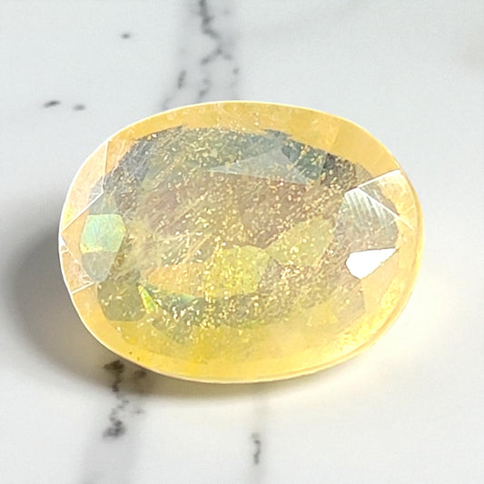 Yellow Sapphire (Pukhraj) – 3.75 Carat
