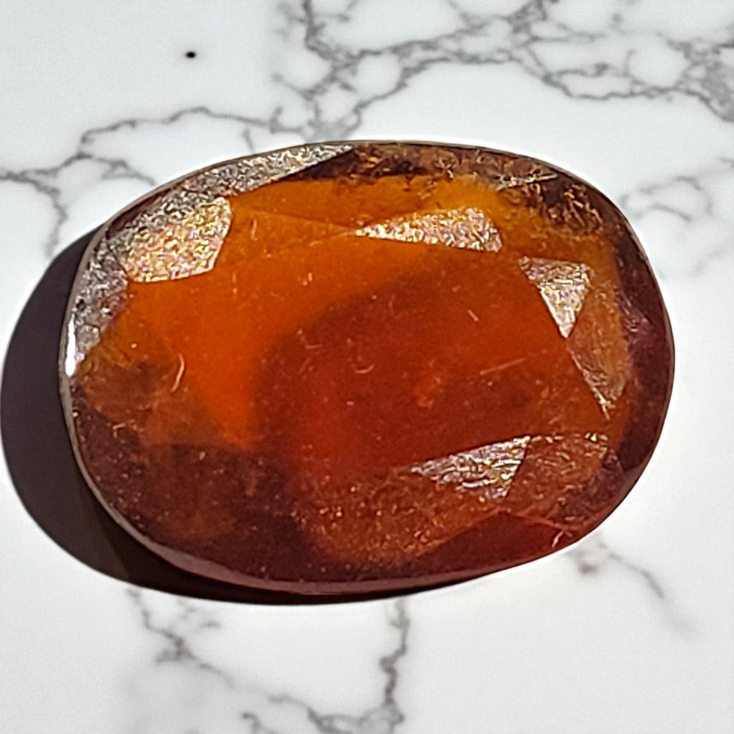 Hessonite Garnet (Gomed) – 3.8 Carat