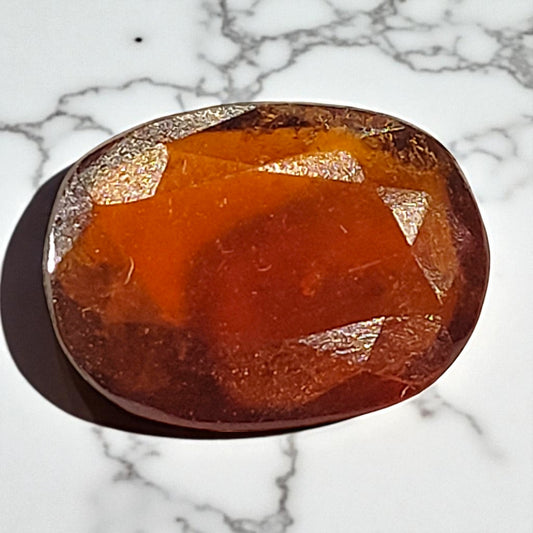 Hessonite Garnet (Gomed) – 3.8 Carat