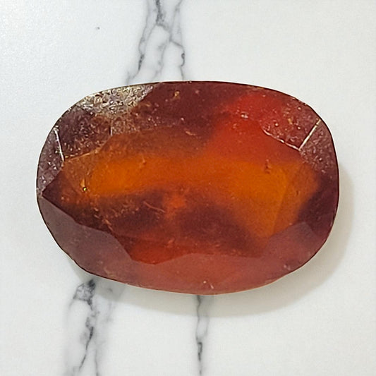 Hessonite Garnet (Gomed) – 4.15 Carat