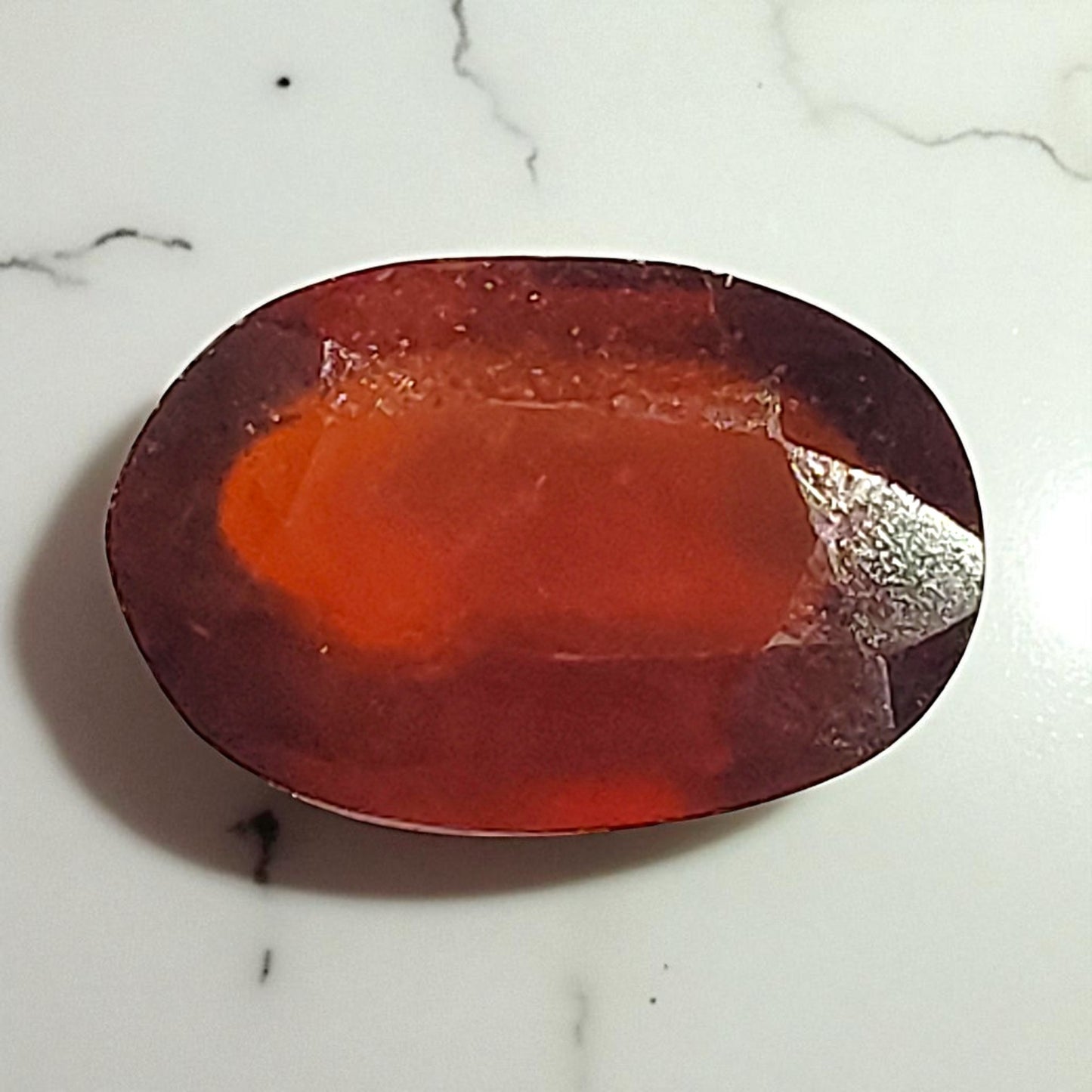 Hessonite Garnet (Gomed) – 4.15 Carat