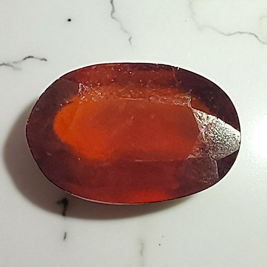 Hessonite Garnet (Gomed) – 4.15 Carat