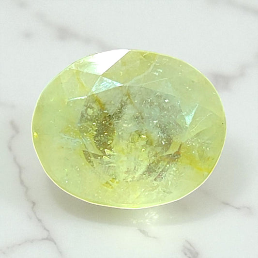 Yellow Sapphire (Pukhraj) – 4.3 Carat
