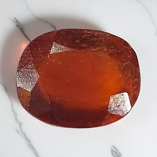 Hessonite Garnet (Gomed) – 4.65 Carat
