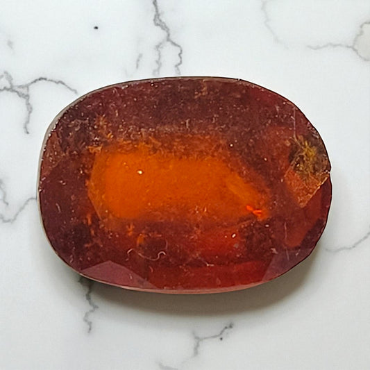 Hessonite Garnet (Gomed) – 4.65 Carat