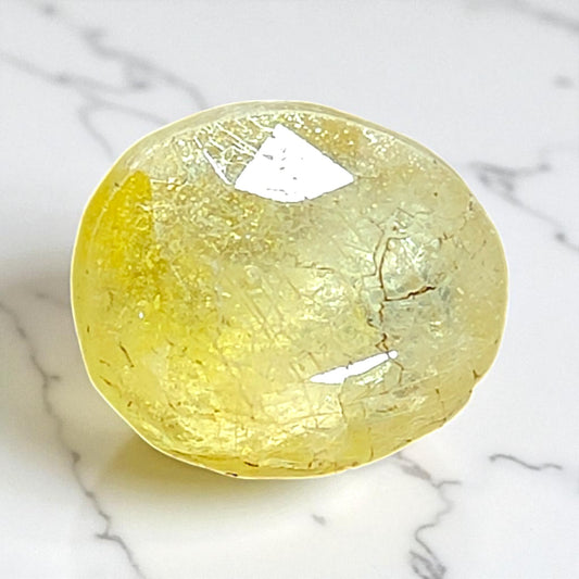 Yellow Sapphire (Pukhraj) – 4.7 Carat