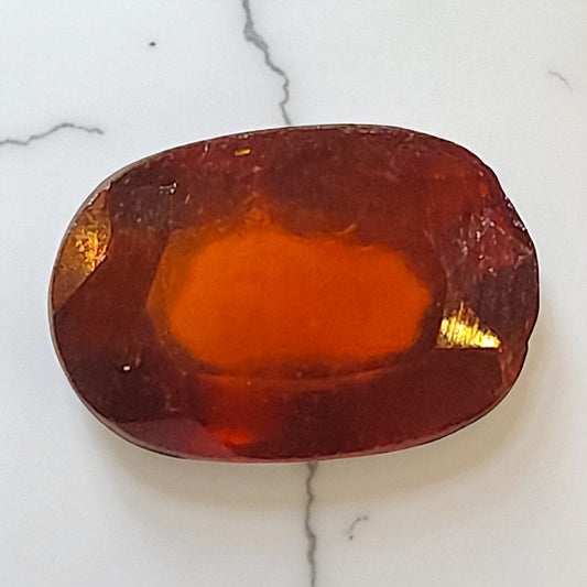 Hessonite Garnet (Gomed) – 4.95 Carat