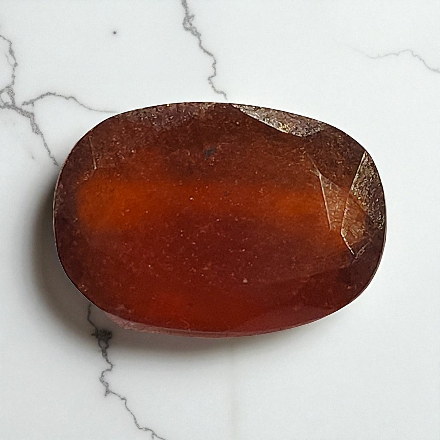 Hessonite Garnet (Gomed) – 5.7 Carat
