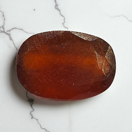 Hessonite Garnet (Gomed) – 5.7 Carat