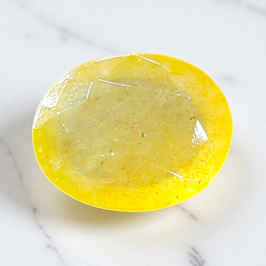 Yellow Sapphire (Pukhraj) – 6.0 Carat