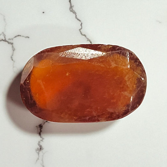 Hessonite Garnet (Gomed) – 6.3 Carat