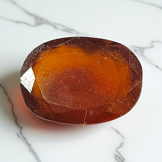 Hessonite Garnet (Gomed) – 6.6 Carat