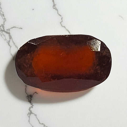 Hessonite Garnet (Gomed) – 6.75 Carat