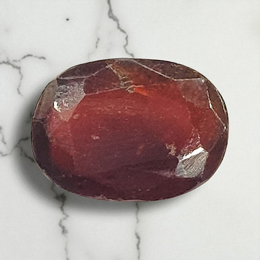 Hessonite Garnet (Gomed) – 6.9 Carat