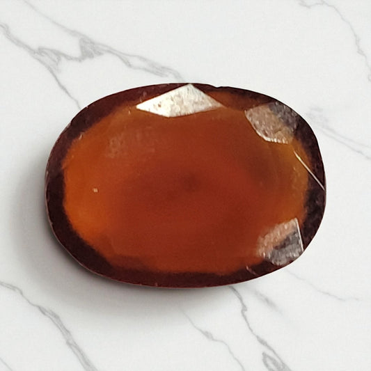 Hessonite Garnet (Gomed) – 7.5 Carat