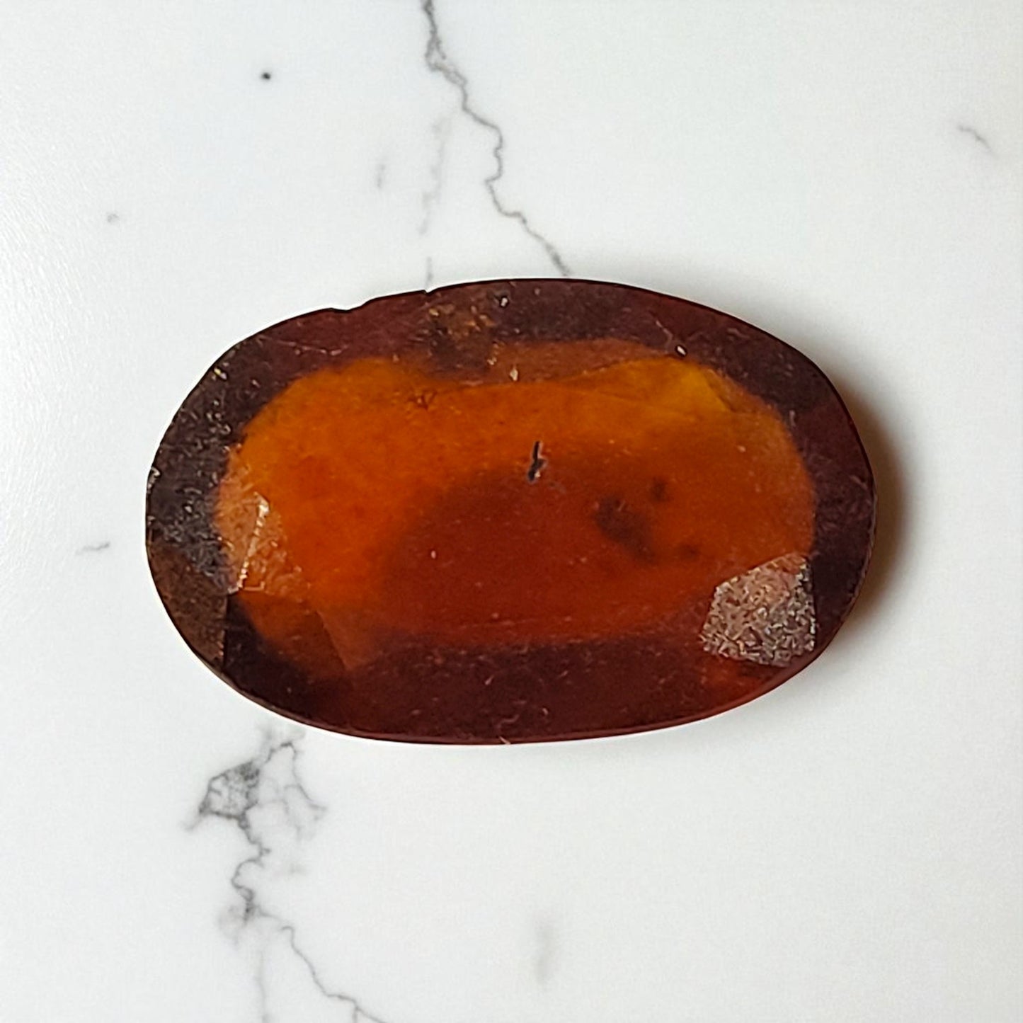 Hessonite Garnet (Gomed) – 5 Carat