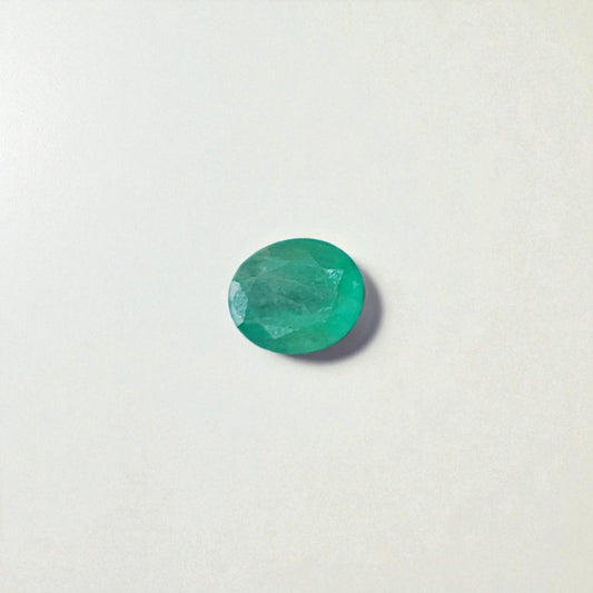 Natural Emerald (Panna) – 2.65 Carat | Oval Cut