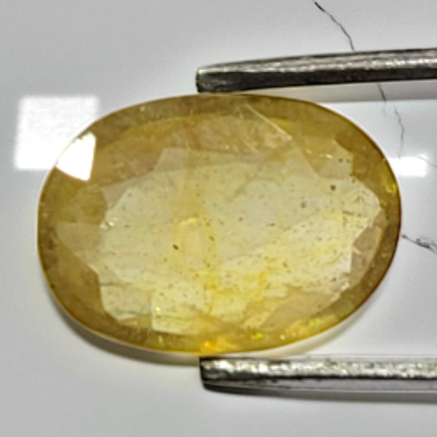 Natural Yellow Sapphire (Pukhraj) – 3.00 Carat | Oval Cut
